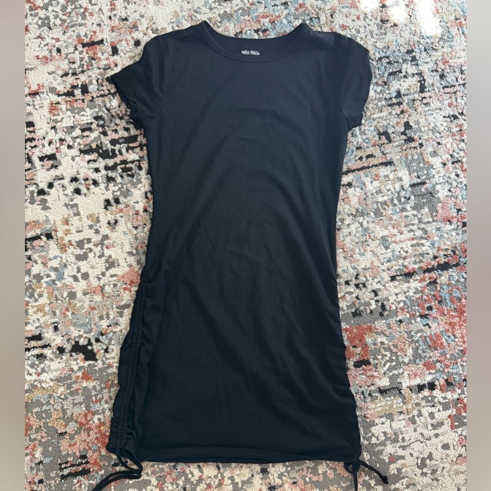 Wild Fable Black Short Sleeve Dress